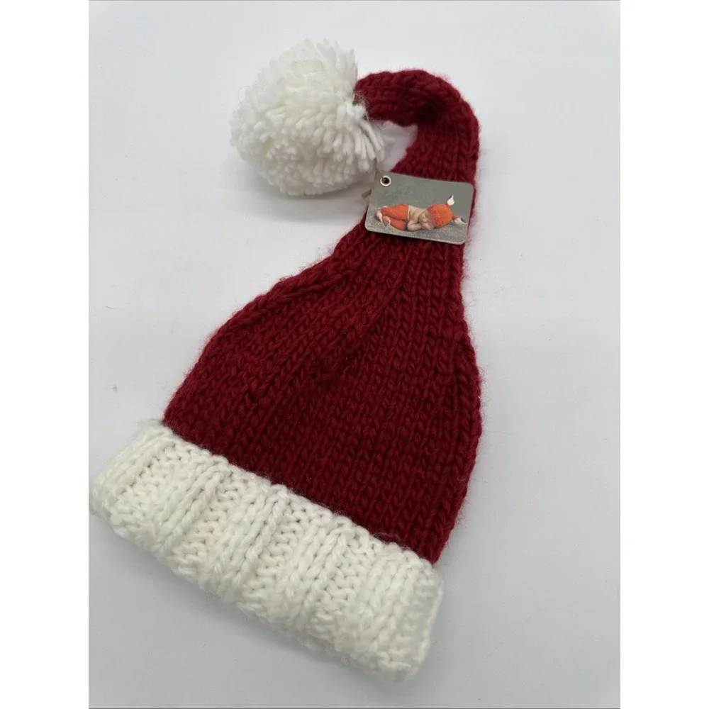 The Blueberry Hill Adorable Hat, Photoshoot Hat,‎ Santa Small 12-24 Mths New